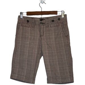 American Eagle Y2K Jorts Vintage Plaid Shorts Academia 2000s